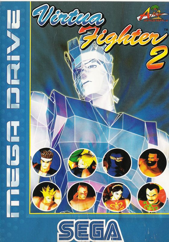 Virtua Fighter 2 box art for Sega Genesis